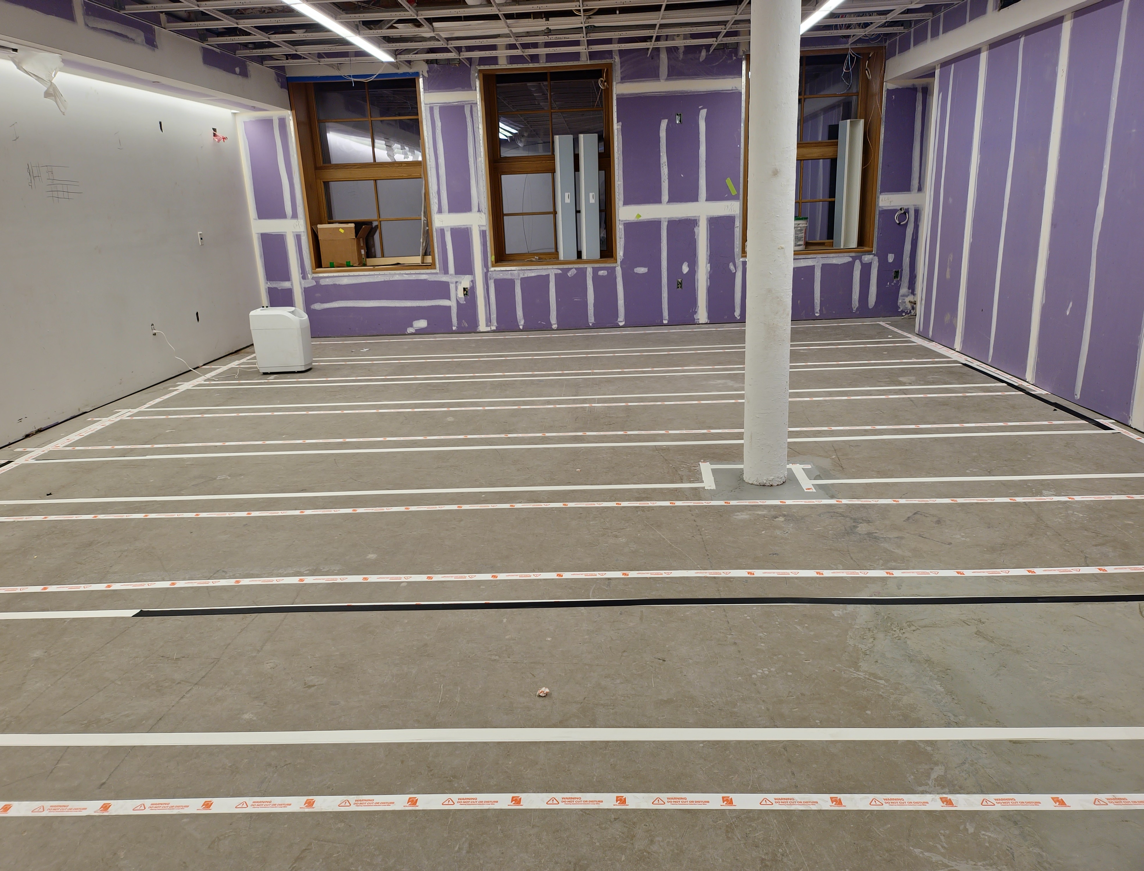 ADA assistive listening system installation